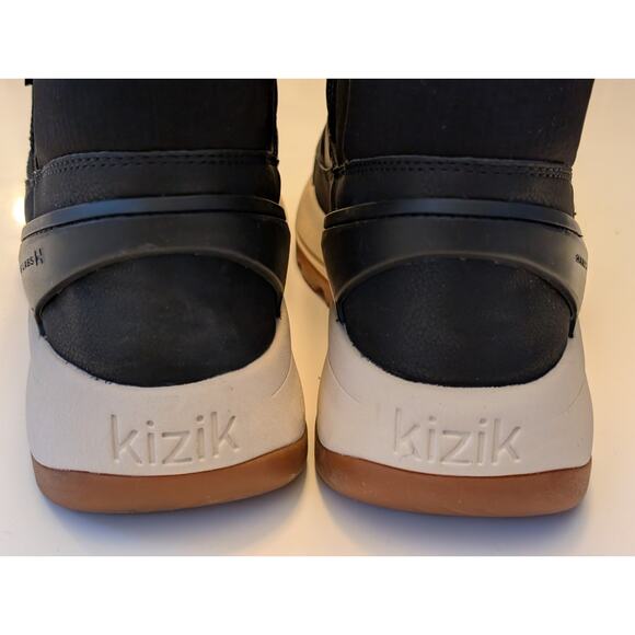 Kizik Juno Hands-Free Black Puffy Ankle Boots - Size 11 Women’s - Picture 8 of 10